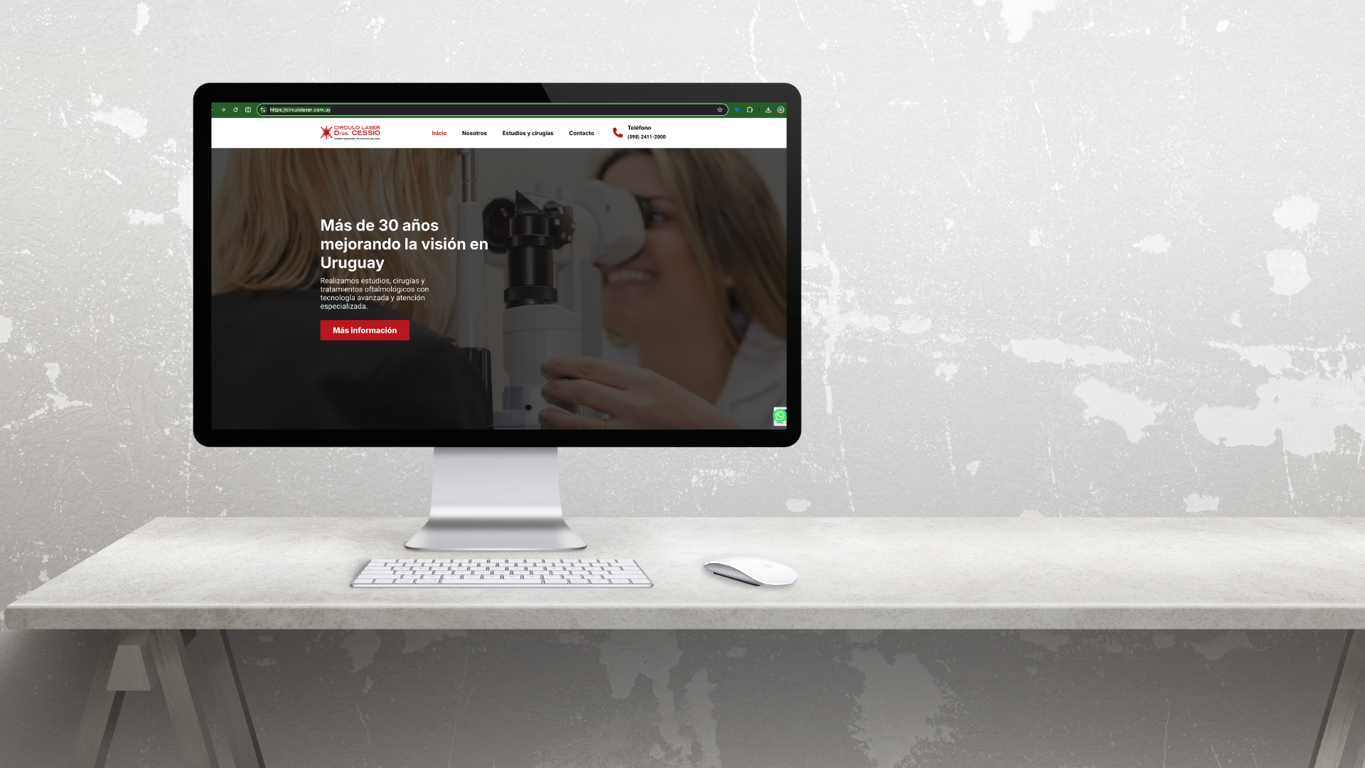 Página web para clínicas con SBC Performance
