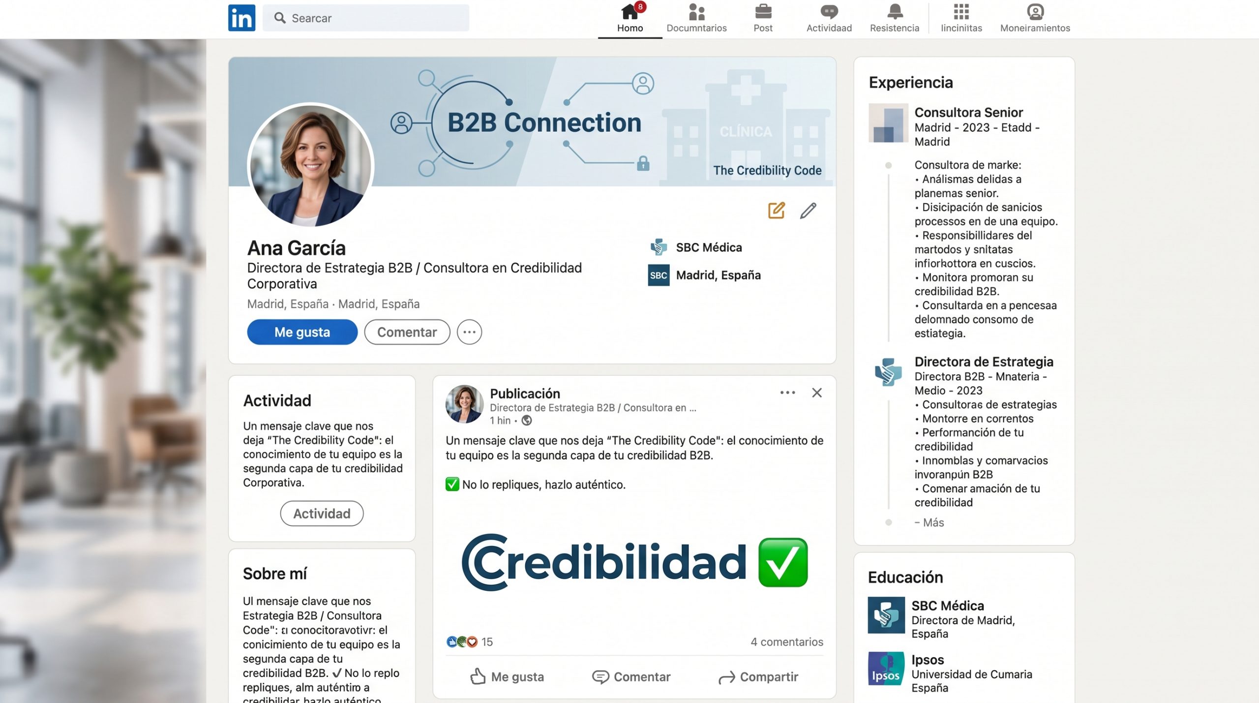 perfil de linkedin